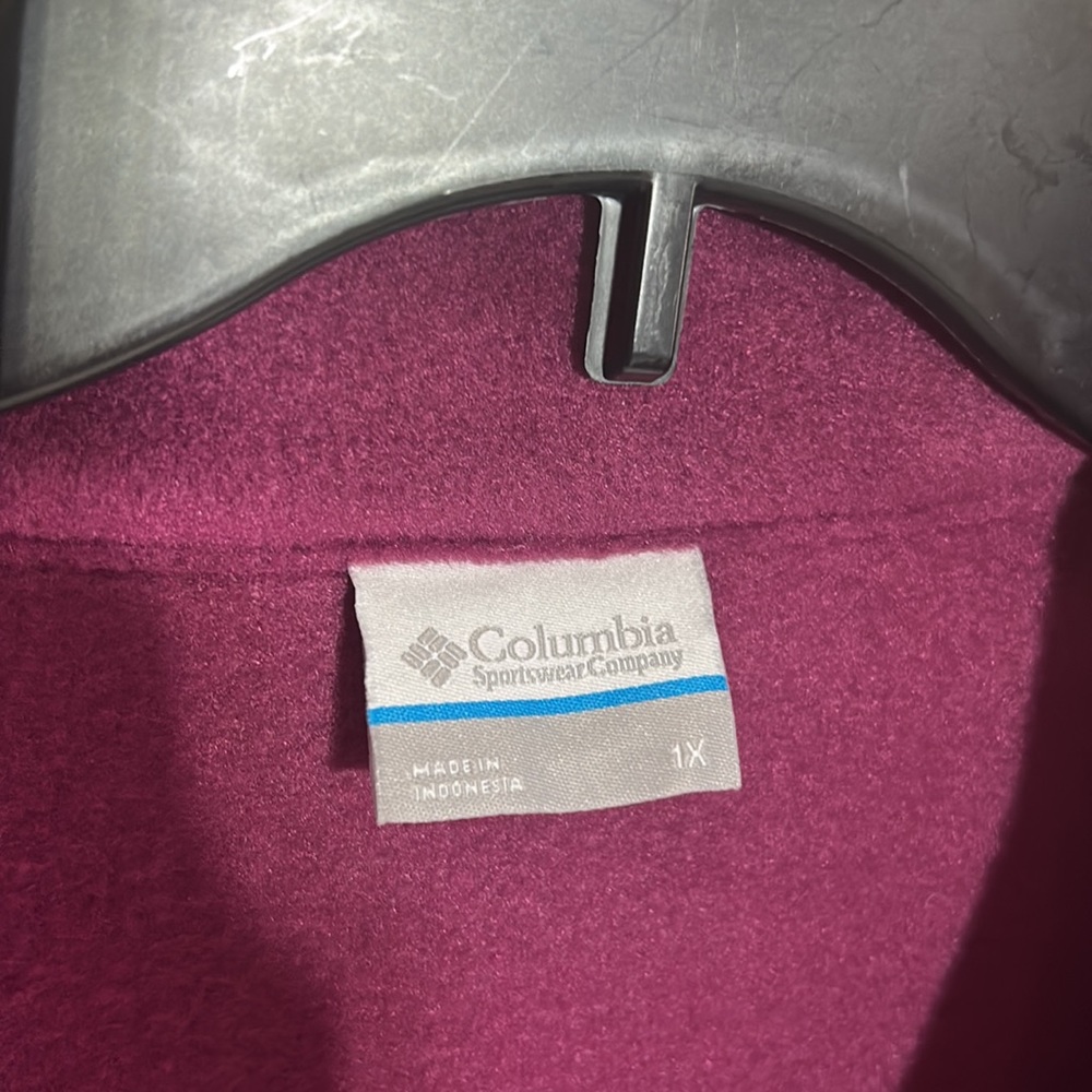 Columbia Women’s 1X Benton Springs Full Zip Fleece Jacket 🧥 - Picture 7 of 10